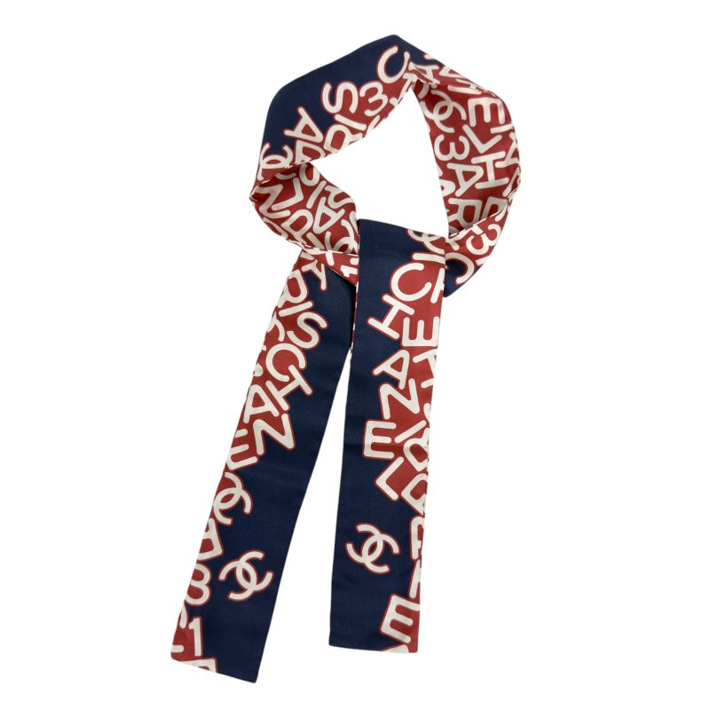 CHANEL CC Bandeau 長絲巾-0