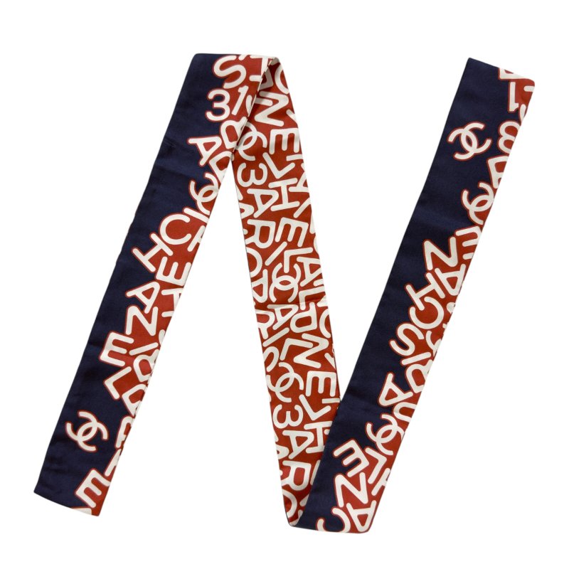 CHANEL CC Bandeau 長絲巾-4