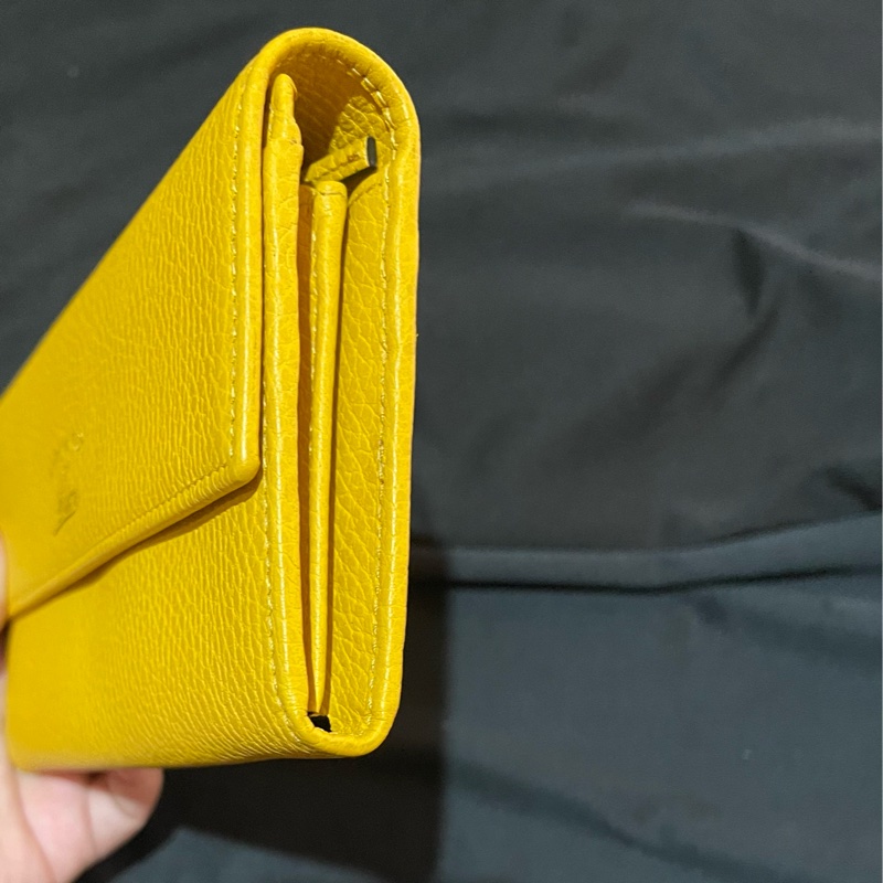 GUCCI黃色長夾-3