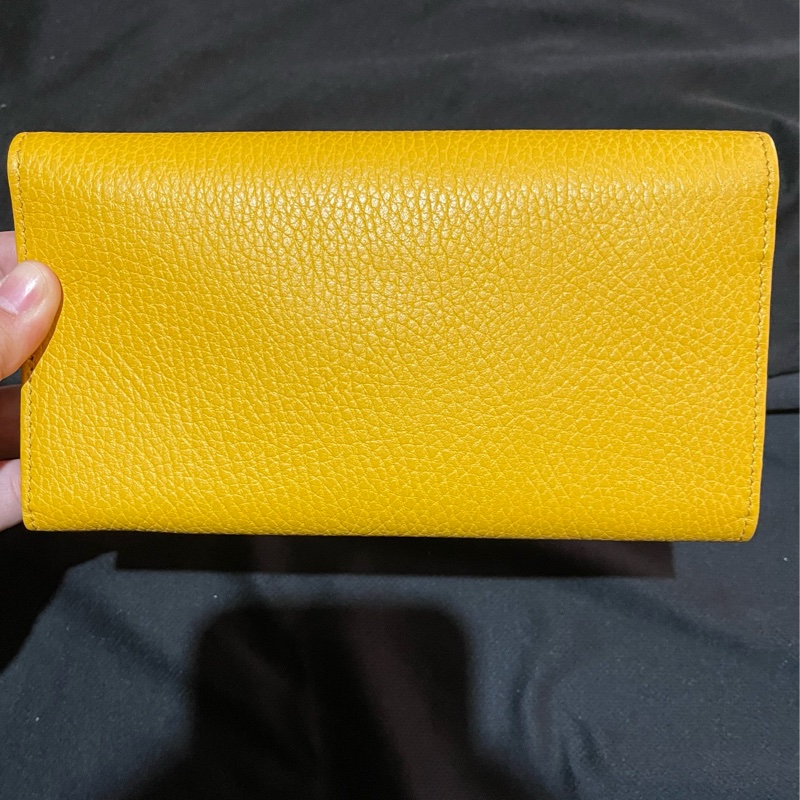 GUCCI黃色長夾-7
