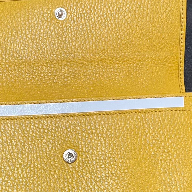 GUCCI黃色長夾-17