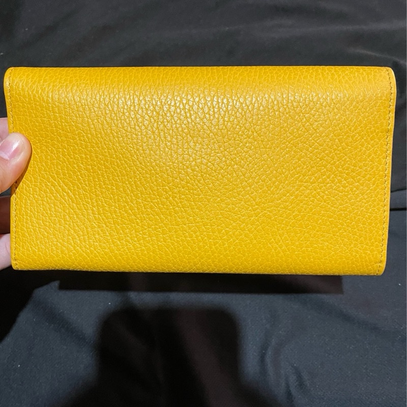 GUCCI黃色長夾-20