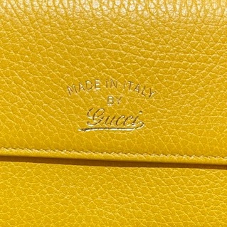 GUCCI黃色長夾-21