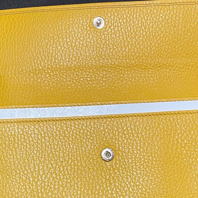 GUCCI黃色長夾-22