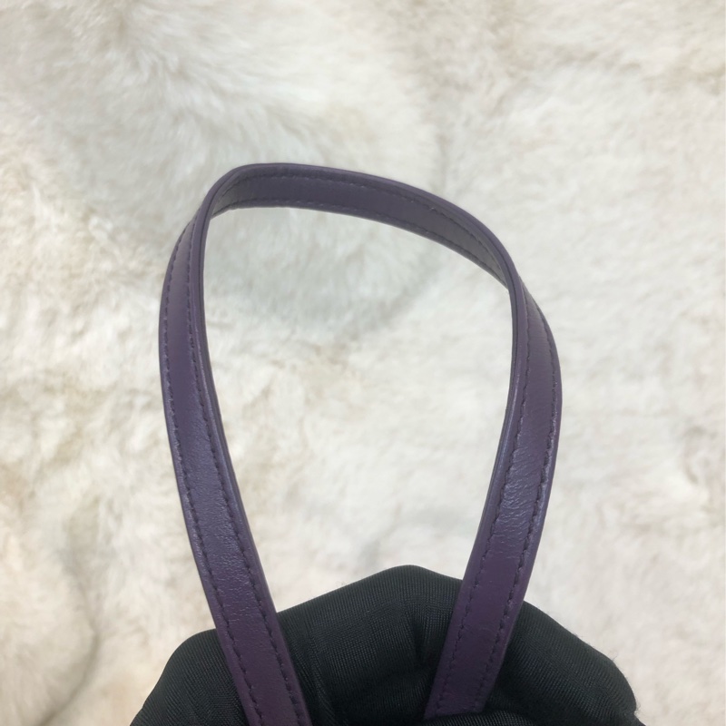 Miu Miu 紫色皺皮小水桶 XC342-7