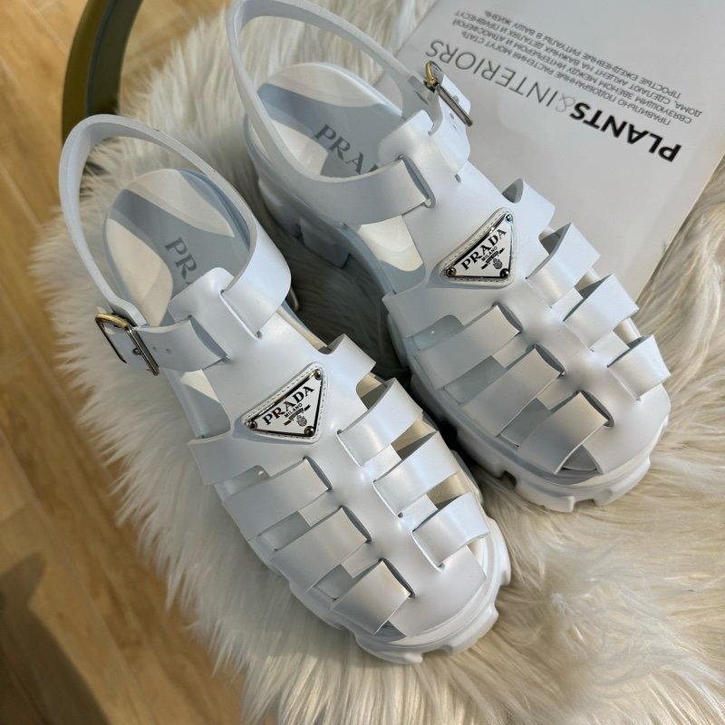 全新 Prada Monolith 厚底涼鞋-1