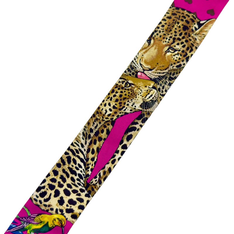 Hermes Jungle Love Twilly 愛心💗 幼絲巾-4