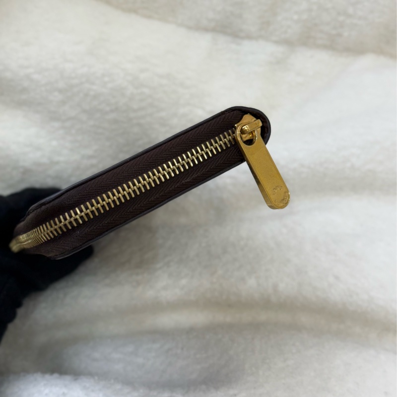 (閒置新) LV 經典老花 拉鍊長夾 專櫃近三萬-4