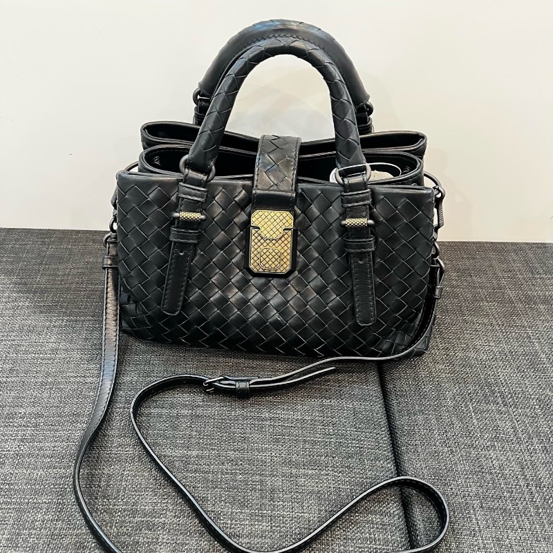 Bottega Veneta Roma ( Black )-1