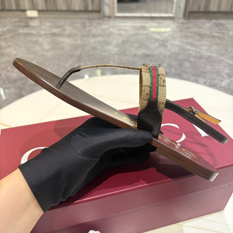 *SHIHNA名牌精品* GUCCI 女士互扣式G型網狀涼鞋 (女鞋/尺寸可訂購)-8