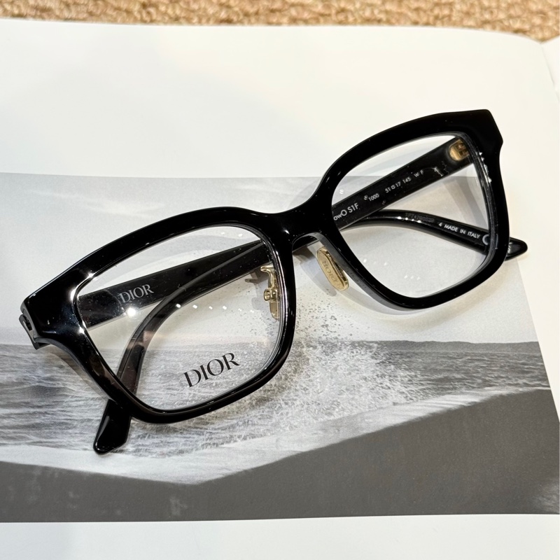Dior迪奧 logo眼鏡 99新 51口-1