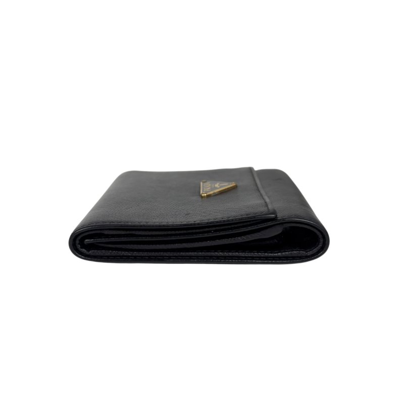 PRADA 三角標 銀包-10