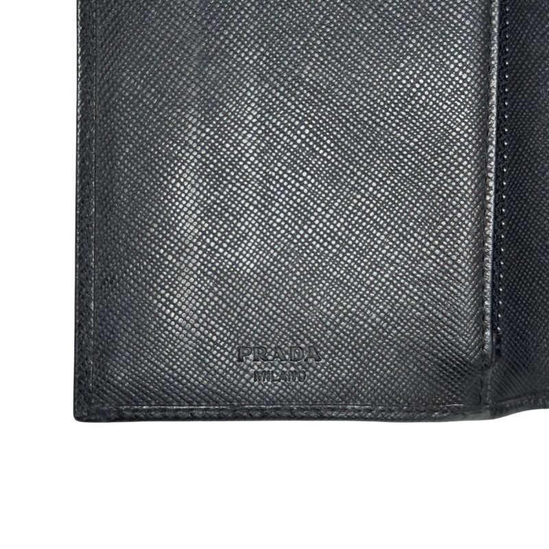 PRADA 三角標 銀包-18