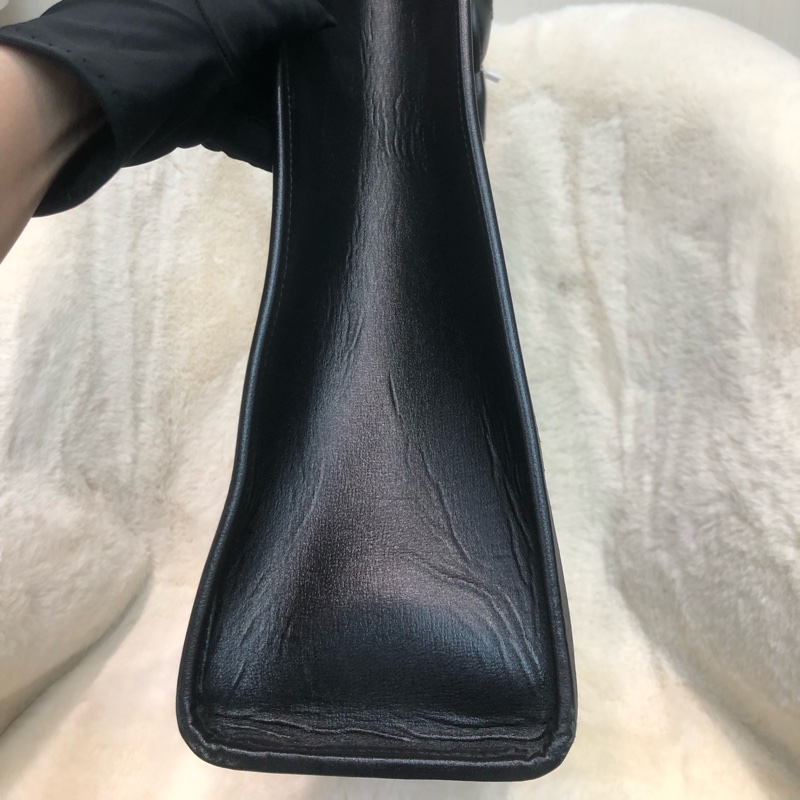 Gucci 黑色老花 PVC 大Tote 2Way 公事包 XC340-2