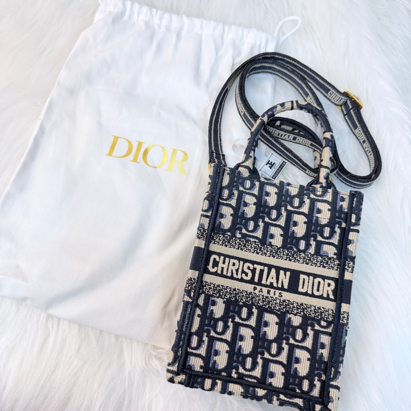經典老花mini dior tote bag✨-0
