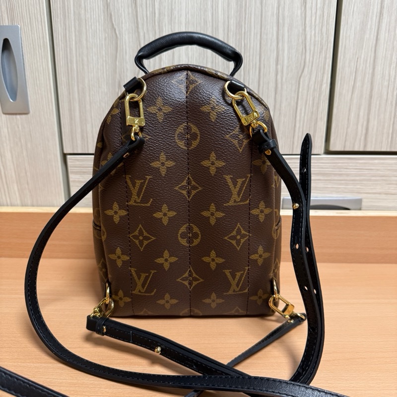 LV LOUIS VUITTON Palm Springs Mini 老花 小書包 後背包 M44873-11