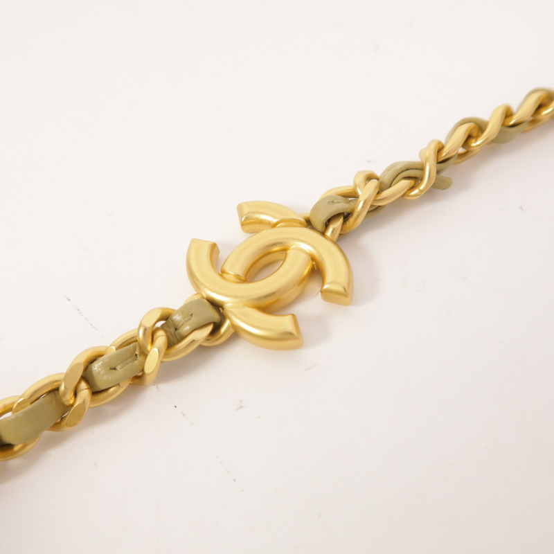 CHANEL 羊皮皮革Coco Heart Square Bag金扣鏈帶肩背袋-15