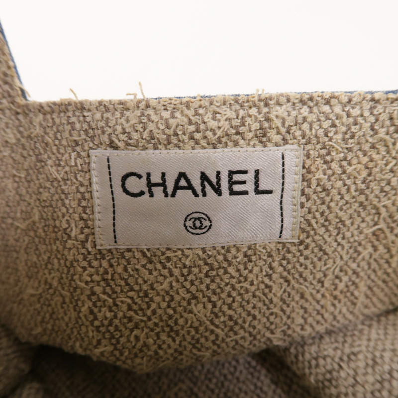 CHANEL 牛仔布Vintage Bag手挽袋-5