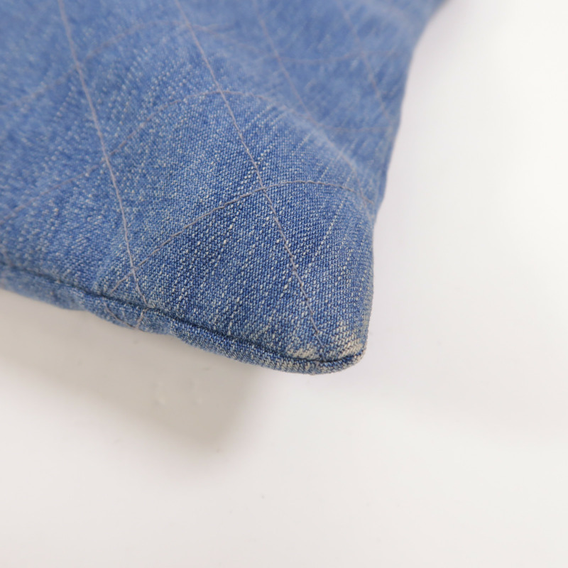 CHANEL 牛仔布Vintage Bag手挽袋-12