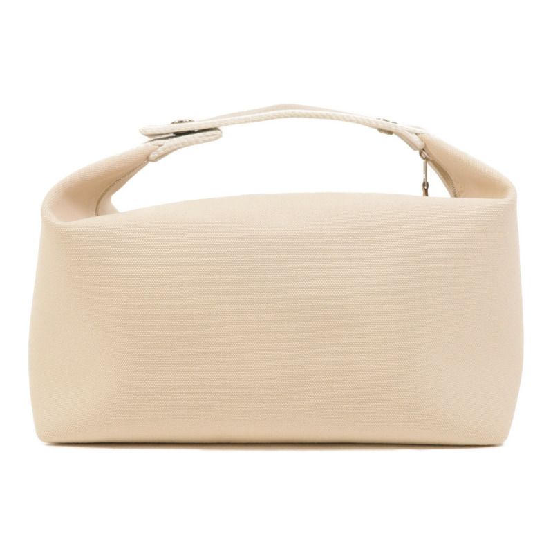 HERMES 帆布Bride A Brac銀扣手挽袋-1