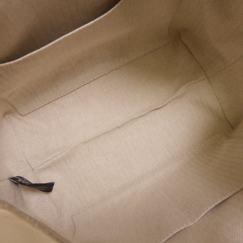 HERMES 帆布Bride A Brac銀扣手挽袋-4