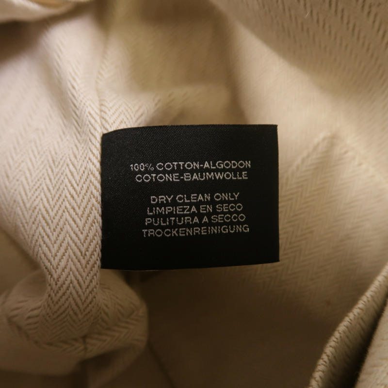 HERMES 帆布Bride A Brac銀扣手挽袋-6