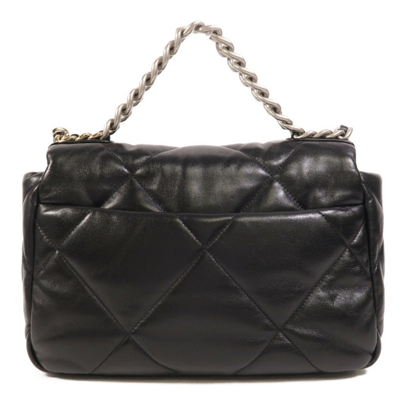 CHANEL 羊皮皮革C19 Small手挽肩背兩用袋-1