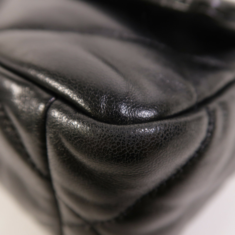 CHANEL 羊皮皮革C19 Small手挽肩背兩用袋-11