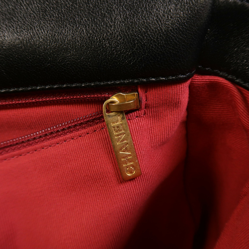 CHANEL 羊皮皮革C19 Small手挽肩背兩用袋-16