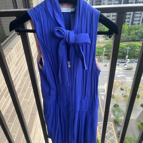See By Chloe 藍色小洋裝 性感可愛皆可 34號