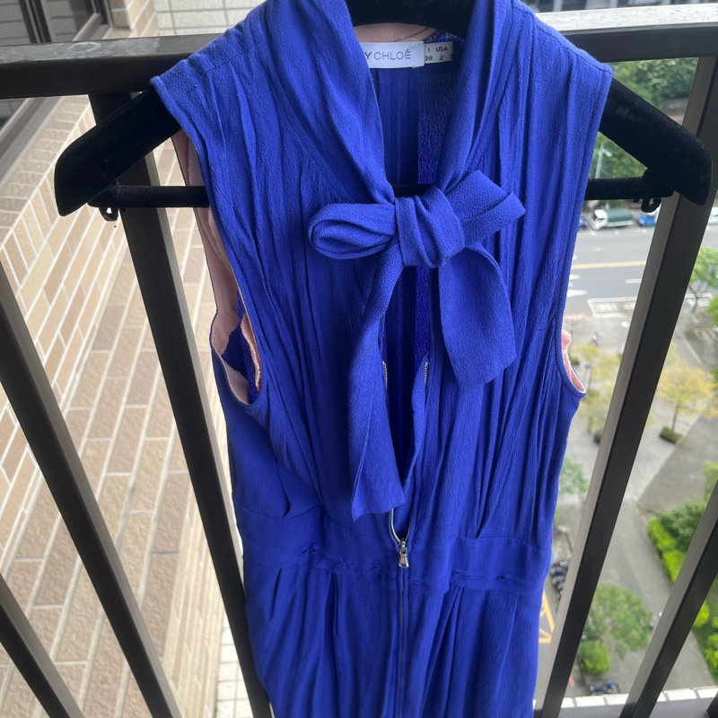 See By Chloe 藍色小洋裝 性感可愛皆可 34號-8