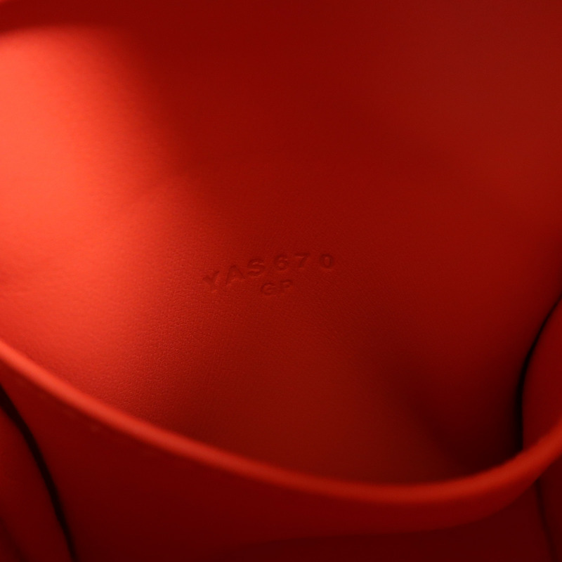 HERMES Clemence皮革Mini Lindy金扣手挽肩背兩用袋Rose Texas-8