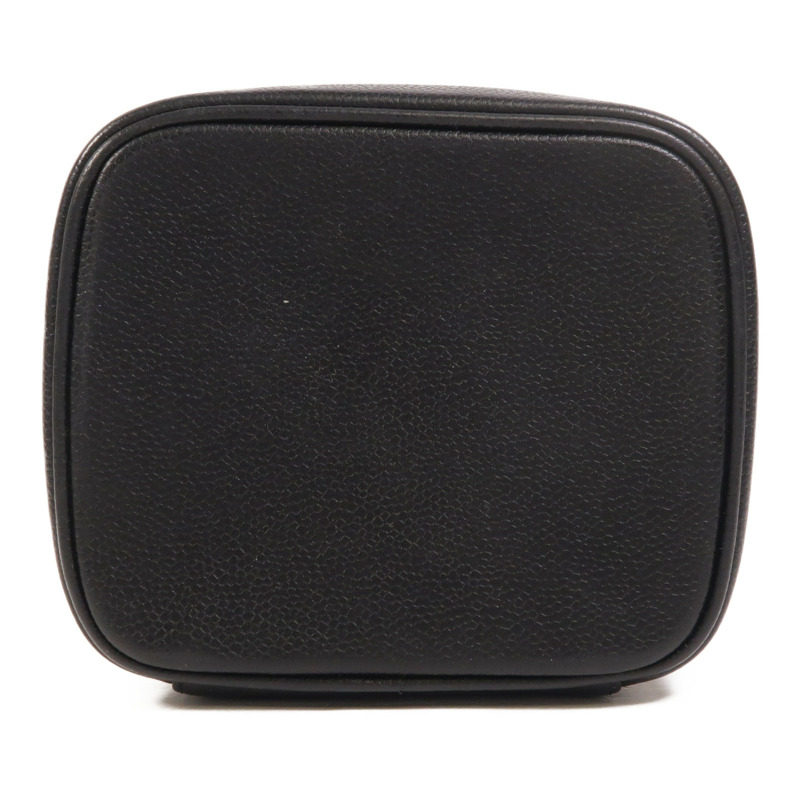 CHANEL 牛皮皮革Vintage Vanity Case金扣手挽袋-3