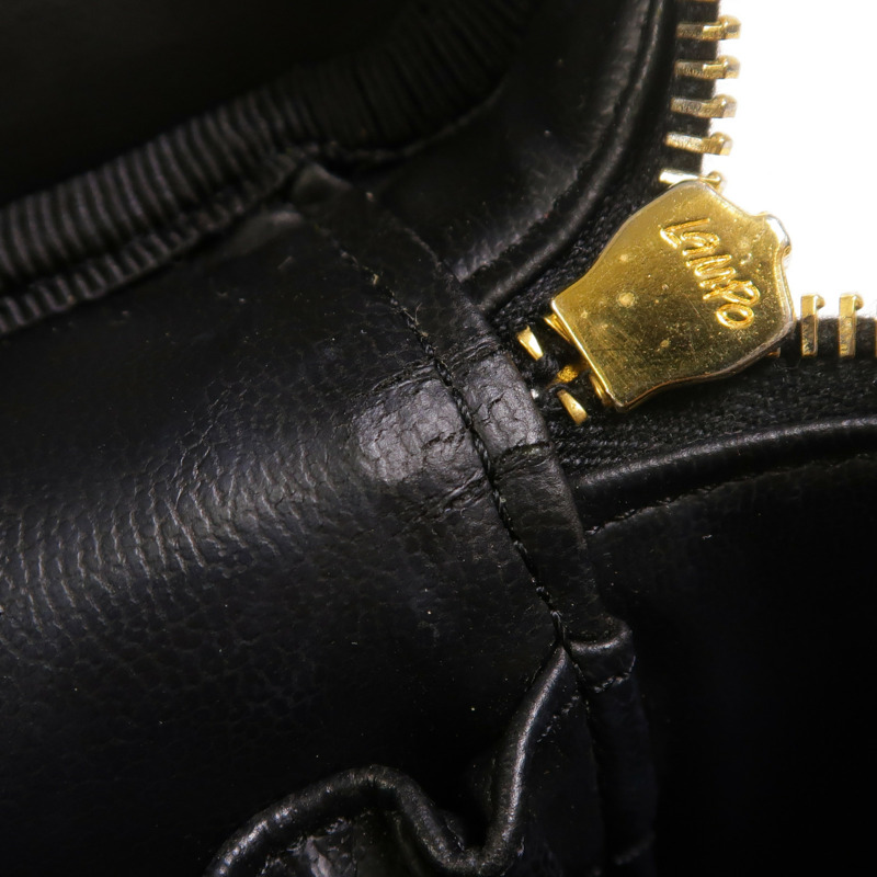 CHANEL 牛皮皮革Vintage Vanity Case金扣手挽袋-18