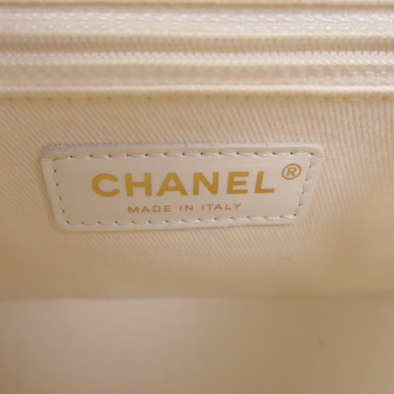 CHANEL 牛皮皮革Business Affinity Small金扣手挽肩背兩用袋-5