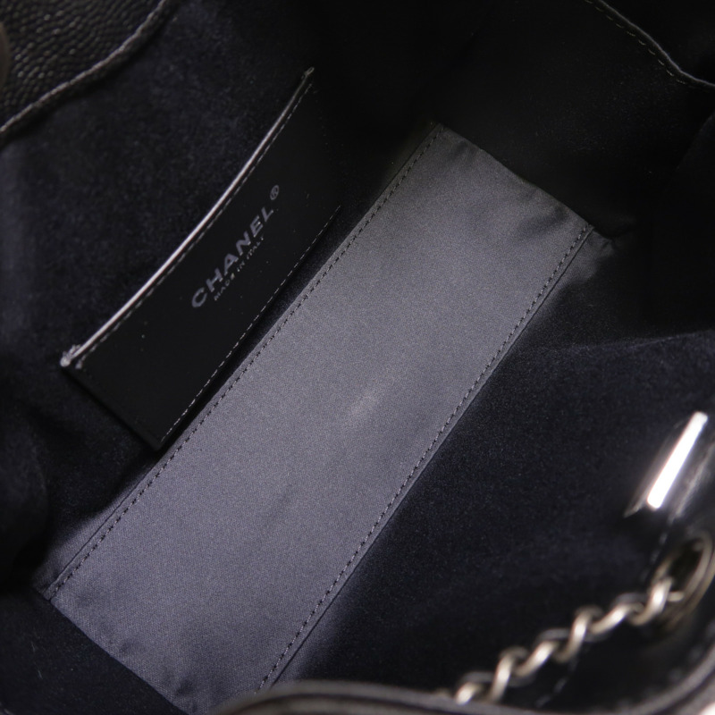 CHANEL 牛皮皮革Chanel 25 Mini金扣鏈帶肩背袋-4