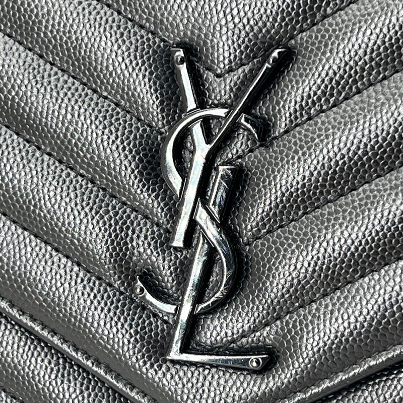 香緹國際精品 915 YSL So black woc 盒裝完整-1