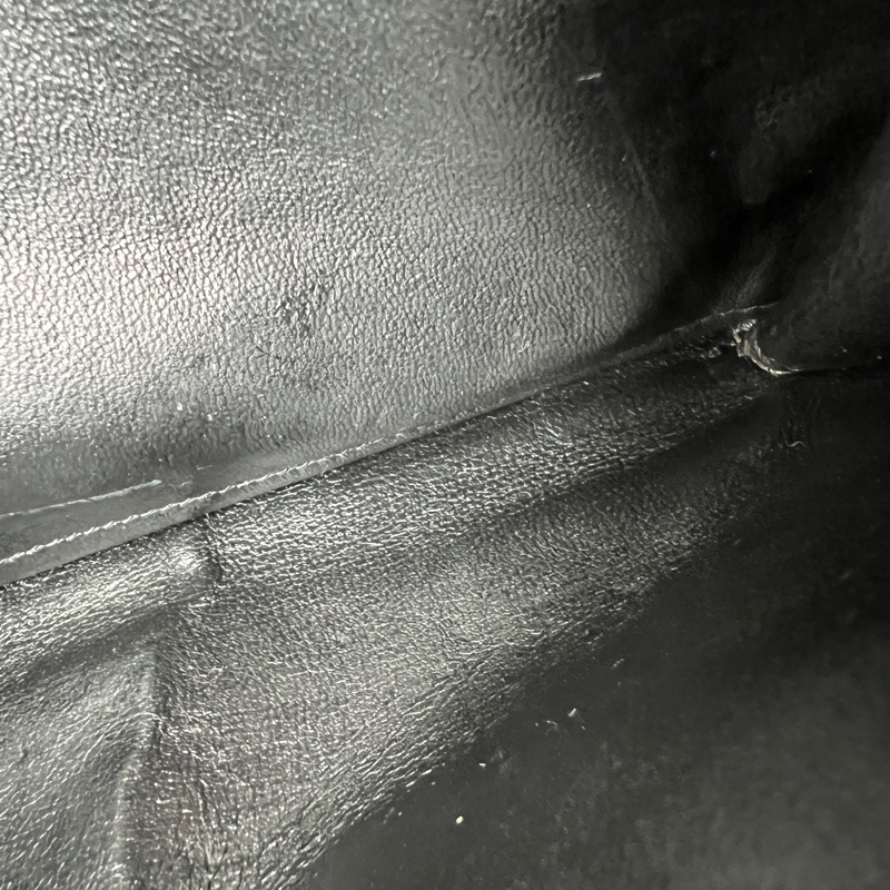 香緹國際精品 915 YSL So black woc 盒裝完整-11