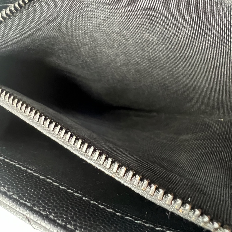 香緹國際精品 915 YSL So black woc 盒裝完整-13