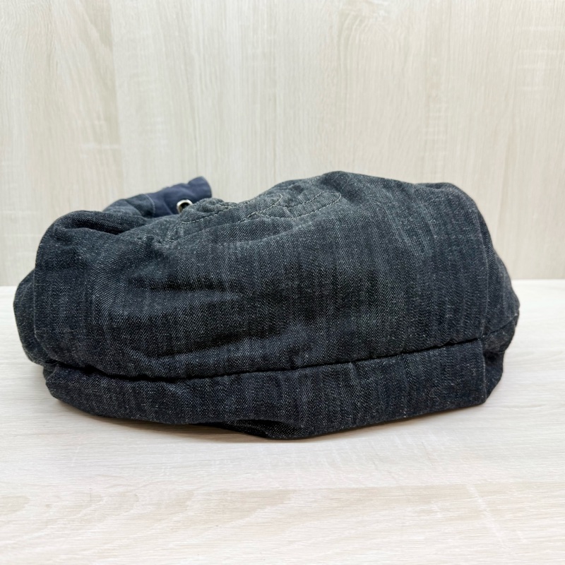 CELINE藍牛仔雙c單肩包-9