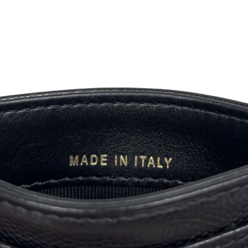 CHANEL CC 水鑽 荔枝皮 卡包-16