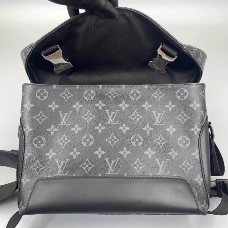 #LV 路易威登 #黑老花邮差斜挎包-18