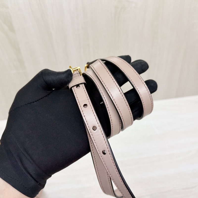 PRADA粉色金釦affine+soft c手提側背包1BA164-9