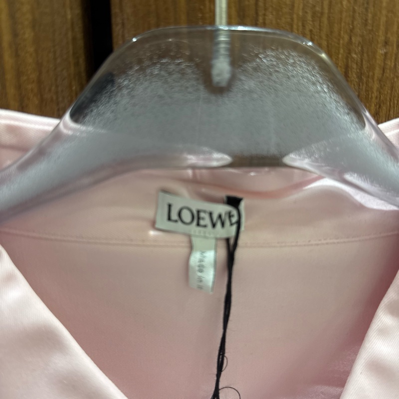 Loewe 男士粉色襯衫-7