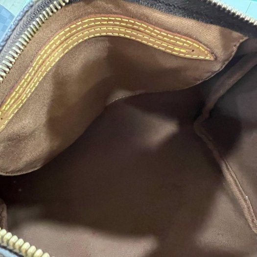 東區正精品㊣LV M41528 Speedy 25cm 原花字紋波士頓包手提包 RZ6334-10