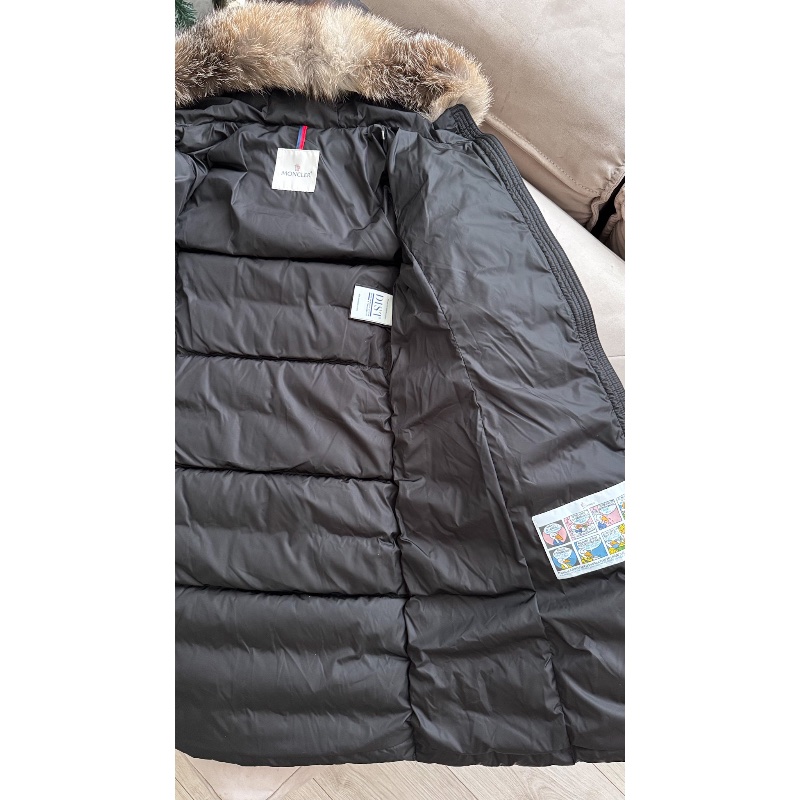 Mocler Khloe 黑色人氣款「現貨」!!0碼 絕版狐狸毛款 全新美品!送人自用都適合 附件:吊牌未拆、塵套、衣架-11