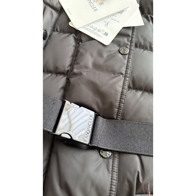 Mocler Khloe 黑色人氣款「現貨」!!0碼 絕版狐狸毛款 全新美品!送人自用都適合 附件:吊牌未拆、塵套、衣架-12