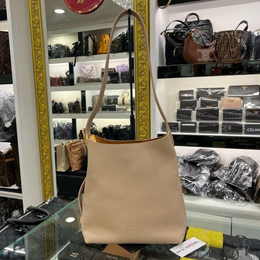 東區正精品㊣LV Low Key Hobo PM M14265 藕粉色小牛皮金釦鎖頭單把肩背包購物袋 RZ6338-0