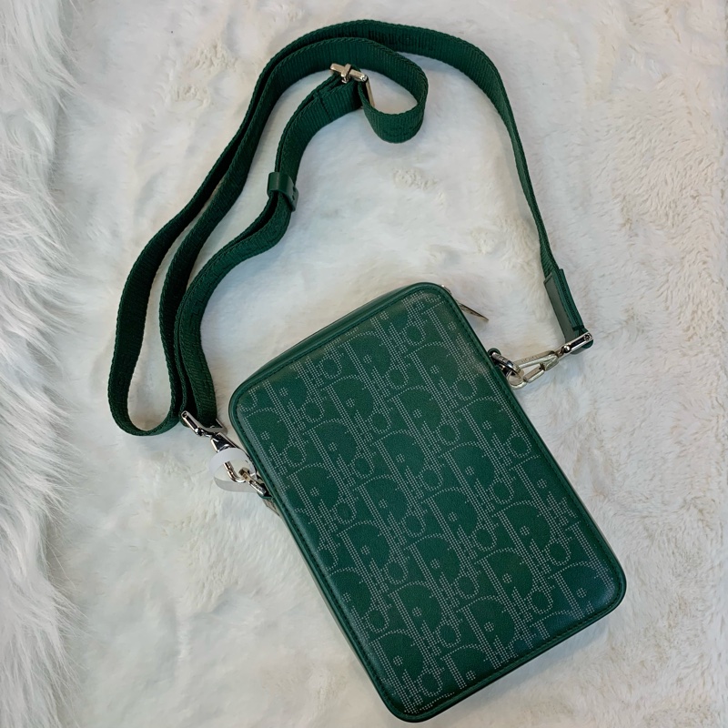 罕有男裝包💚Dior oblique world tour Messenger bag-0