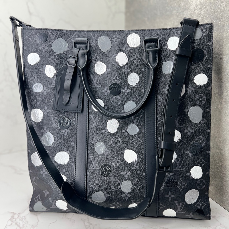 香緹國際精品 899 LV 草間彌生 公事包💼-0